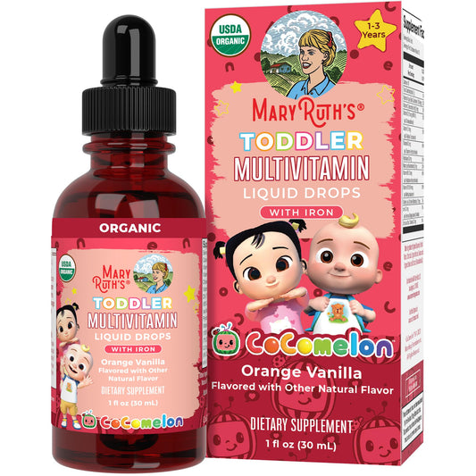 Botella de gotas multivitamínicas CoComelon para niños