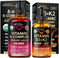 Botella gotas orgánicas complejo vitamina B Nutraharmony