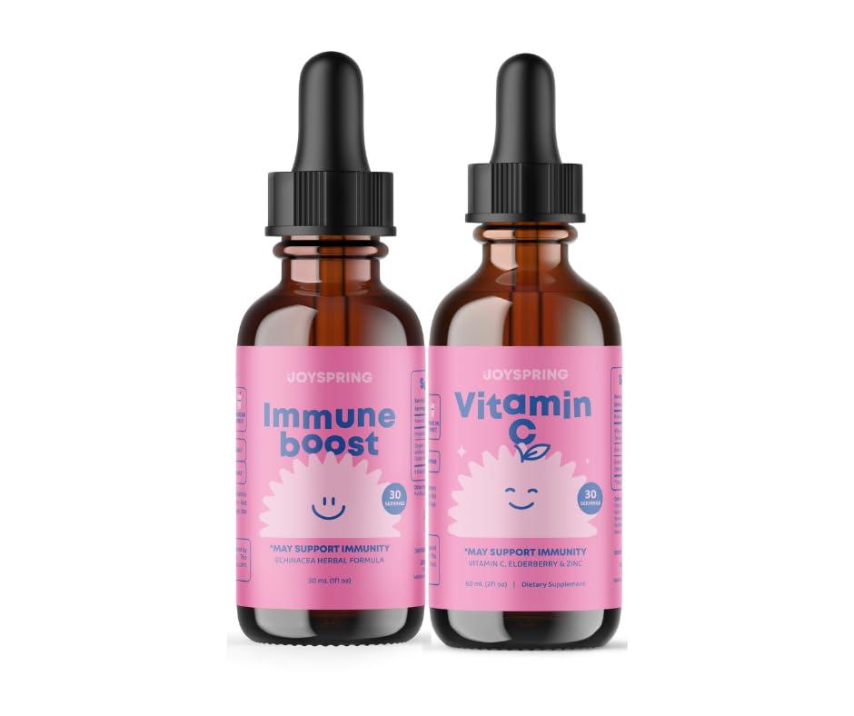 Botella de gotas vitamina c joyspring para niños