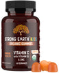 Botella de gummies Strong Earth para niños