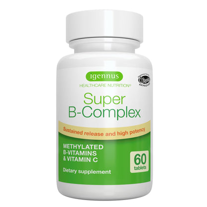 Botella Igennus Super B-Complex con 60 tabletas