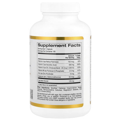 botella de immune complex de california gold