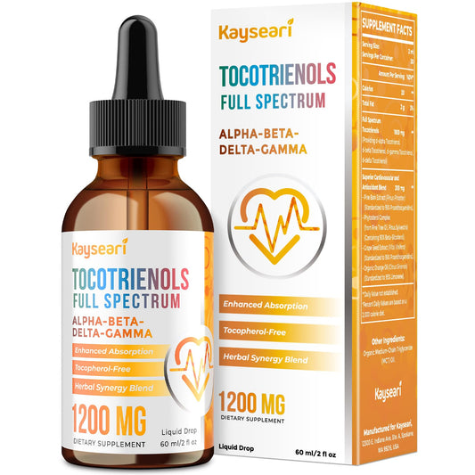 Botella Kayseari vitamina e líquida tocotrienoles antioxidante