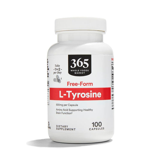 Botella de L-Tirosina 500 mg de Whole Foods Market