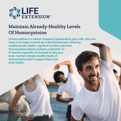 Botella Life Extension Homocysteine Resist paquete doble