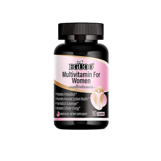 Botella de multivitaminas para mujeres EGUOO