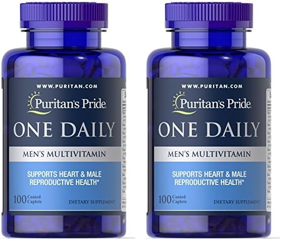 Botella de multivitaminas Puritan's Pride para hombres