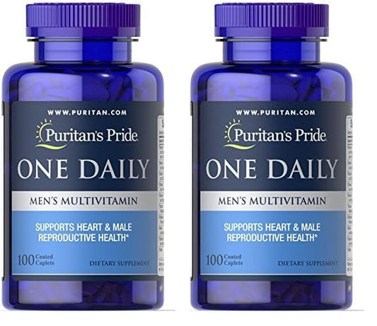 Botella de multivitaminas Puritan's Pride para hombres