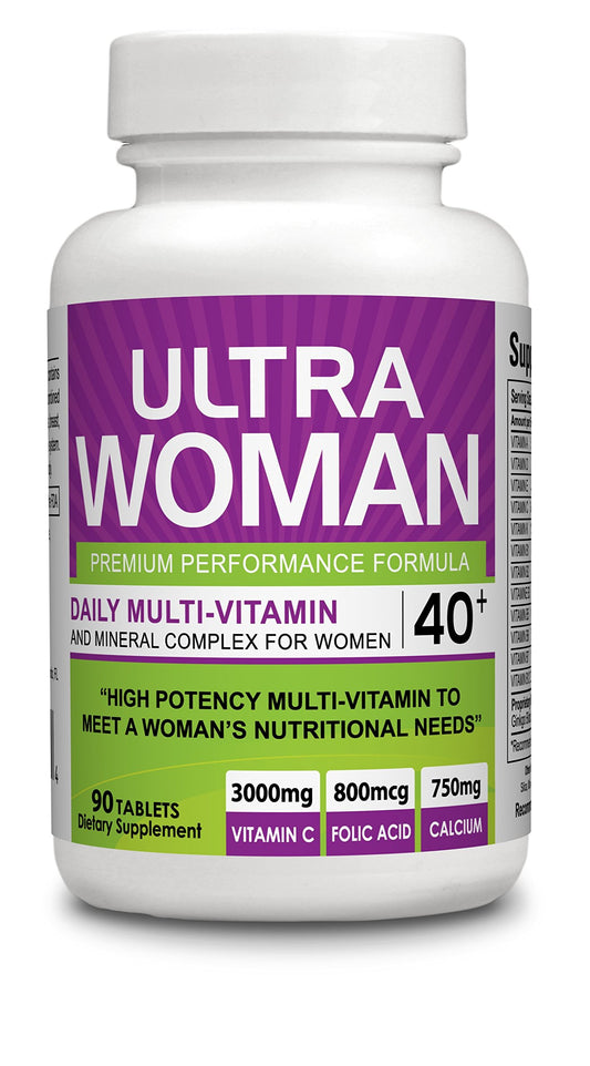 Botella de multivitaminas Ultra Woman Body Shop Nutrition