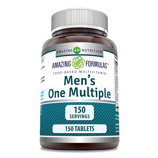 botella multivitamínica hombres amazing formulas 150 tabletas