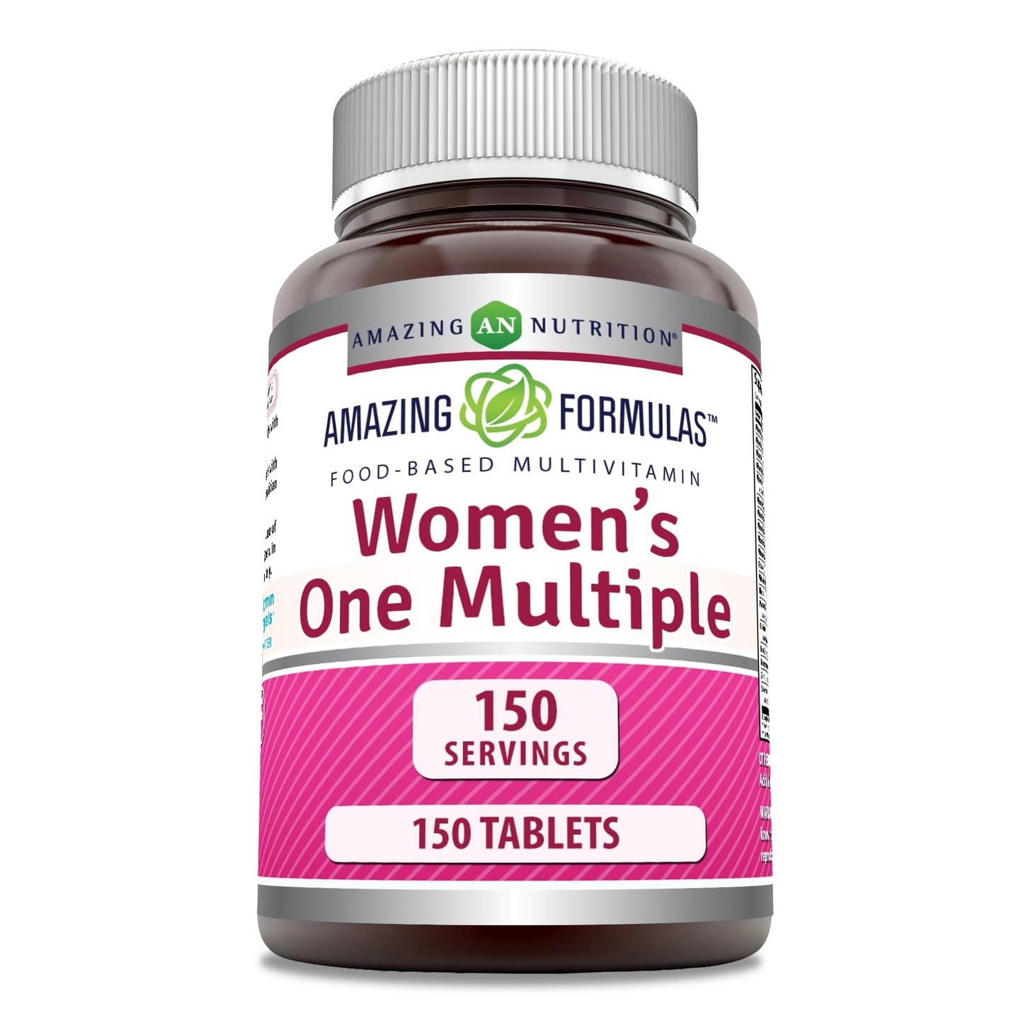Botella de multivitamínico Amazing Formulas para mujeres.