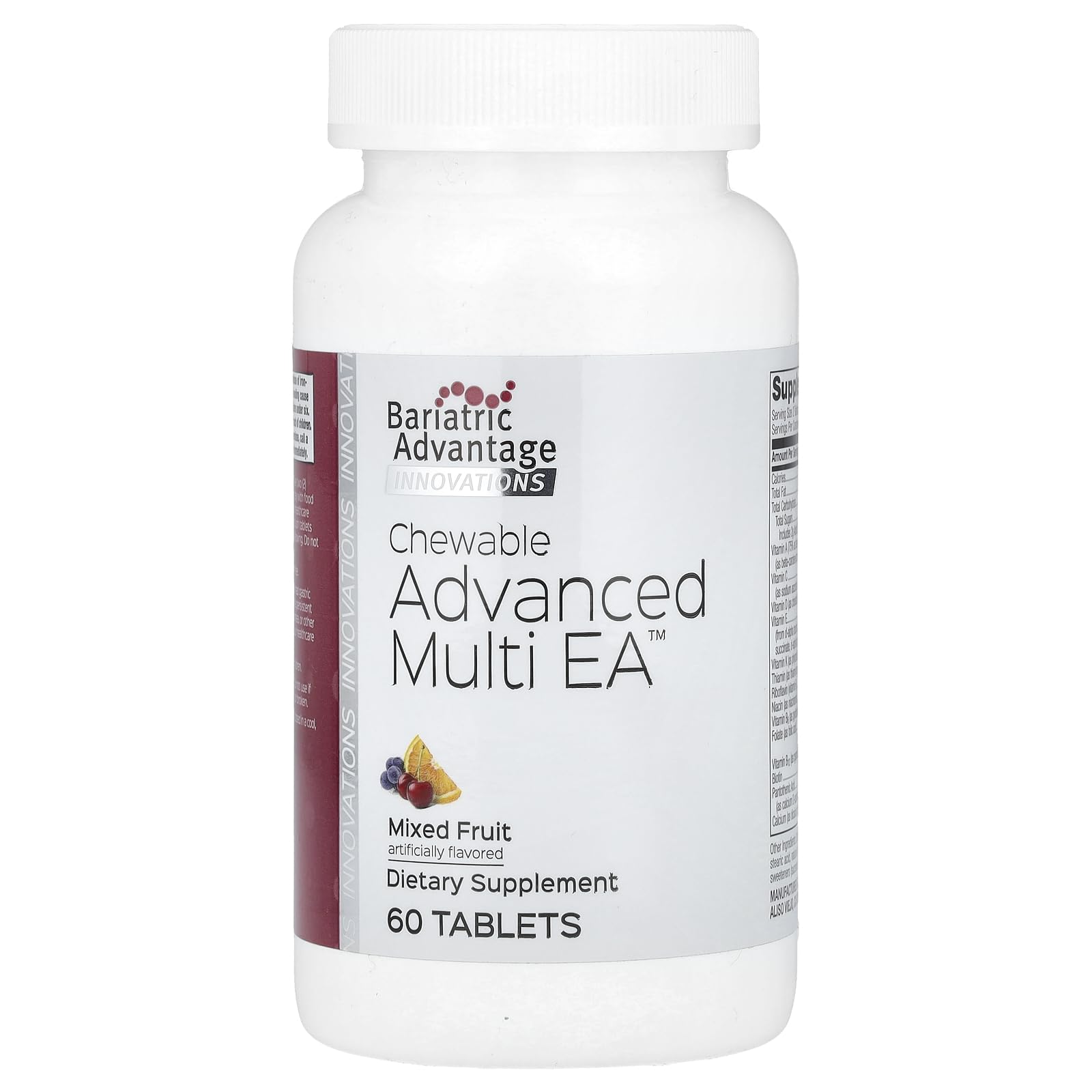 Botella de multivitamínico masticable Bariatric Advantage
