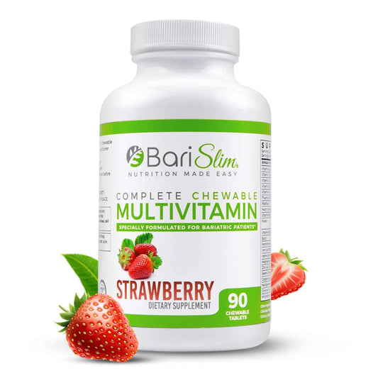 Botella de multivitamínico BariSlim post bariátrica