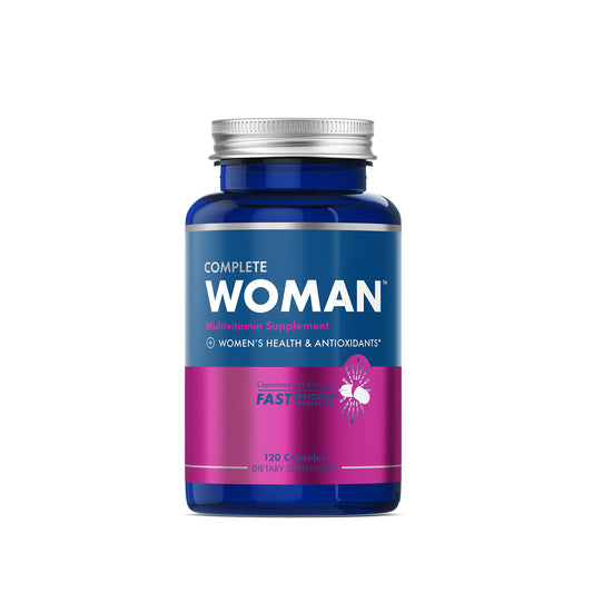 Botella de multivitamínico completo para mujer 120 ct
