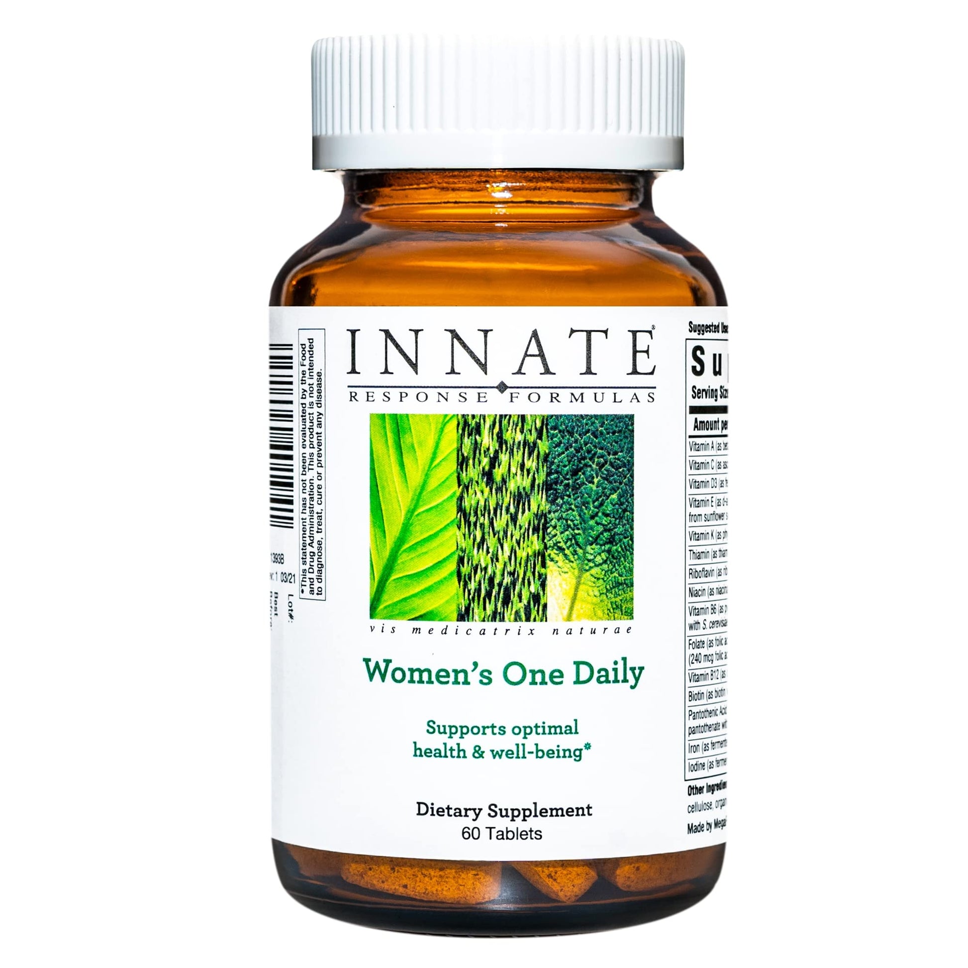 Botella de multivitamínico diario para mujeres Innate Response
