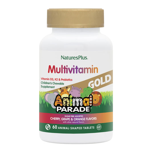 Botella multivitamínico Natures Plus Animal Parade sabore naturales
