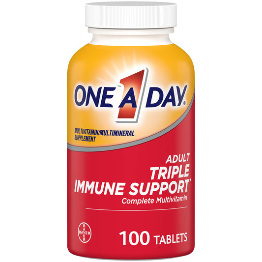 botella de multivitamínico one-a-day para soporte inmune