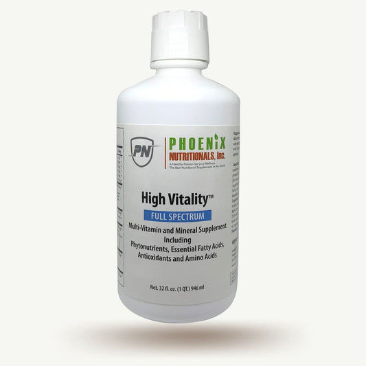 botella de multivitamínico Phoenix 136 nutrientes