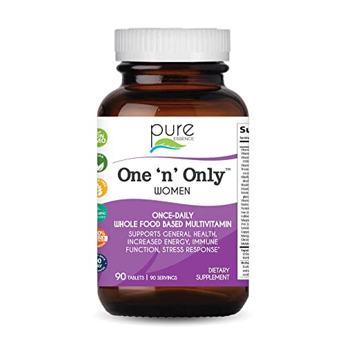 Botella de multivitamínico PURE ESSENCE LABS para mujeres - 90 tabletas