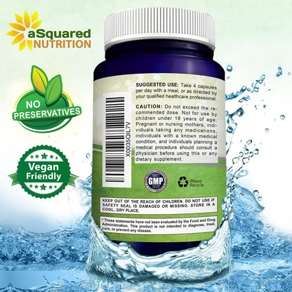 Botella Myo-D-Chiro Inositol 180 caps aSquared Nutrition