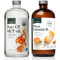 Botella Natural Force vitamina d líquida crema naranja 16 oz