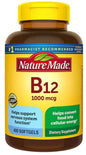 Botella Nature Made Vitamina B12 1000 mcg 400 softgels