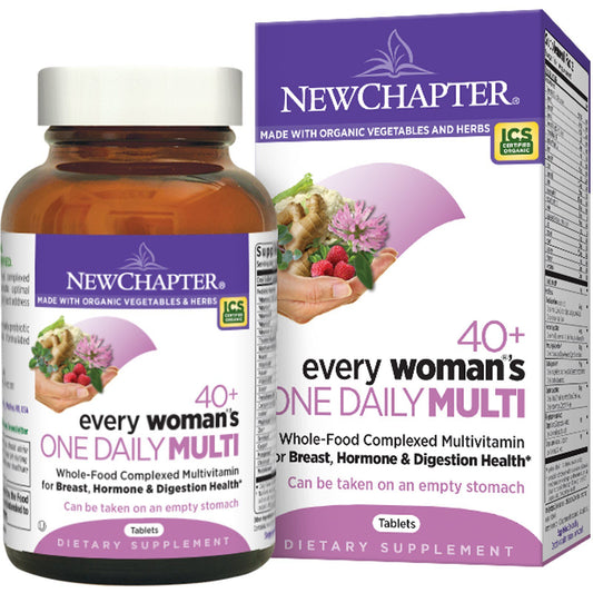Botella New Chapter multivitamínico mujer 40+ 96 tabletas