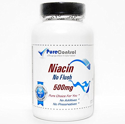 Botella no flush niacina 500mg 100 cápsulas purecontrol