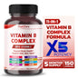 Botella PEAKPURY complejo ultra vitamina B 150 cápsulas
