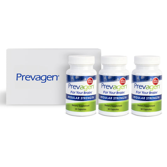 Botella Prevagen Fuerza Regular suplemento para salud cerebral