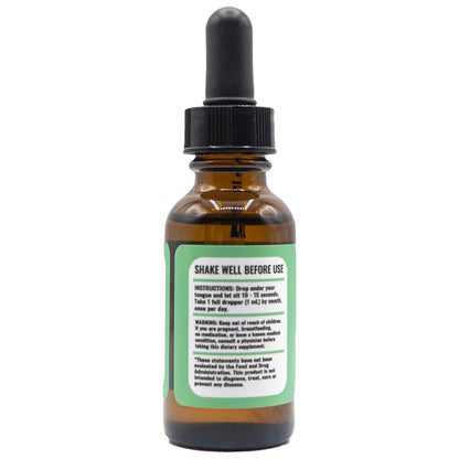 Botella Ray of Sunshine gotas orgánicas de vitamina D3 K2 sabor menta