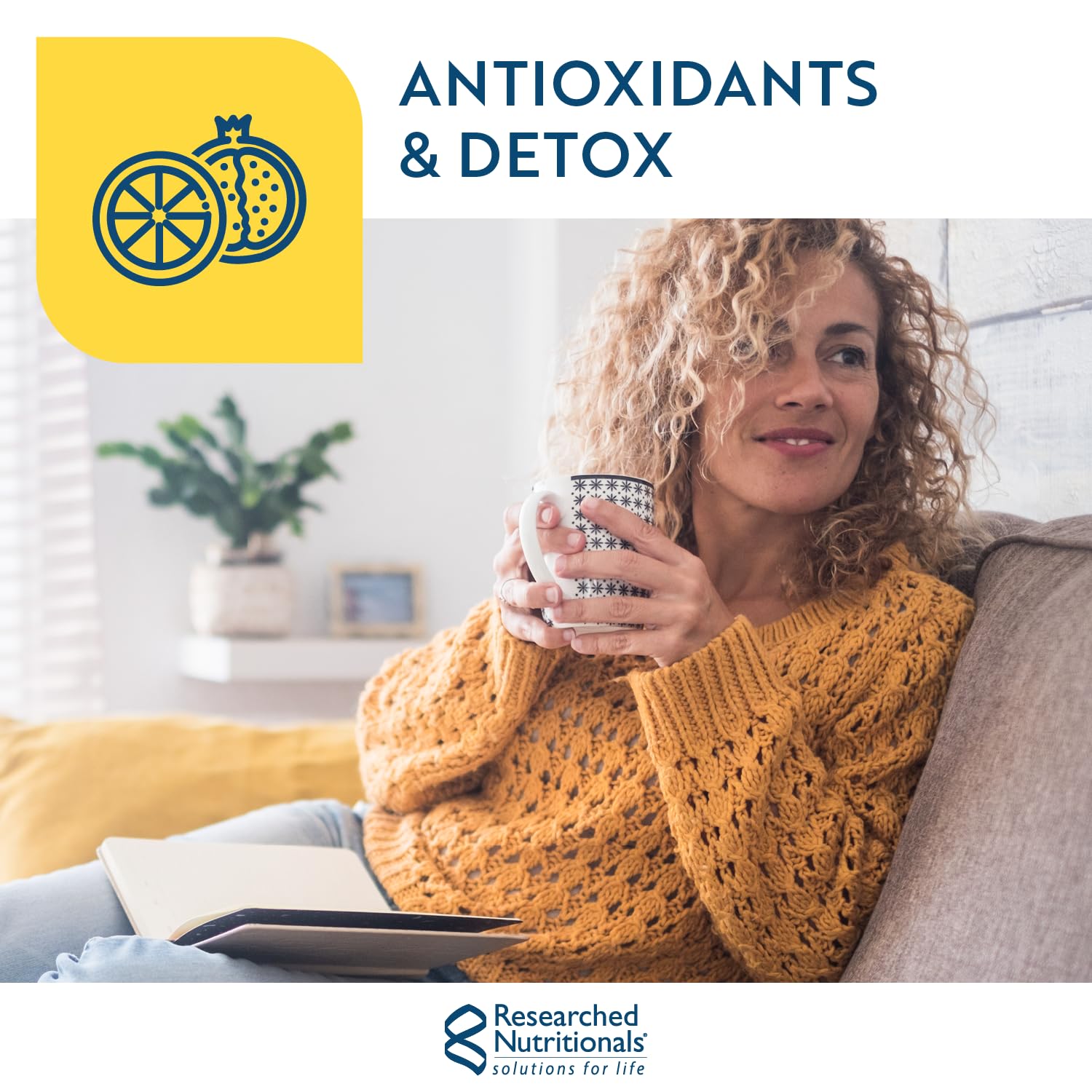 Botella Researched Nutritionals C-RLA vitamina c líquida