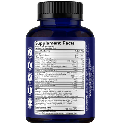 Botella Sakoon Multivitamínicas Espalda