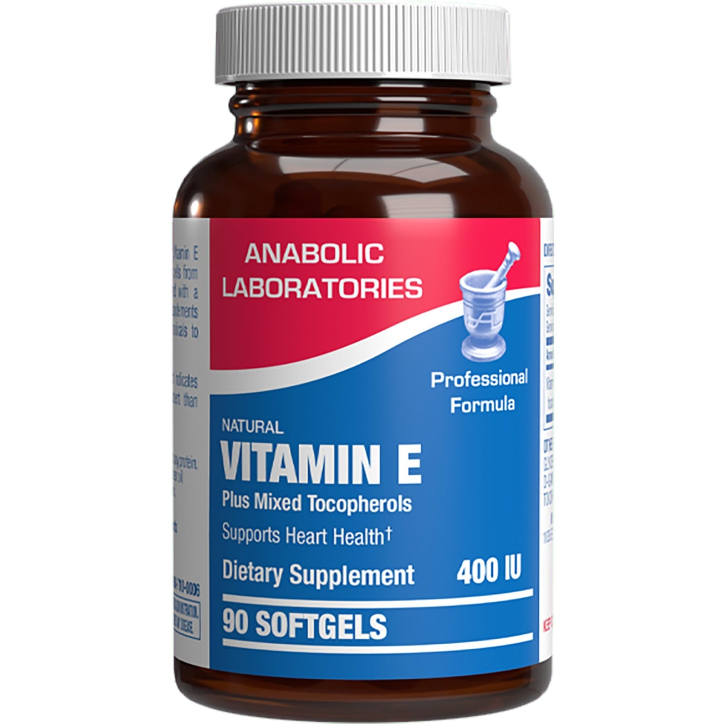 Botella de softgels vitamina E 400 IU Anabolic Laboratories