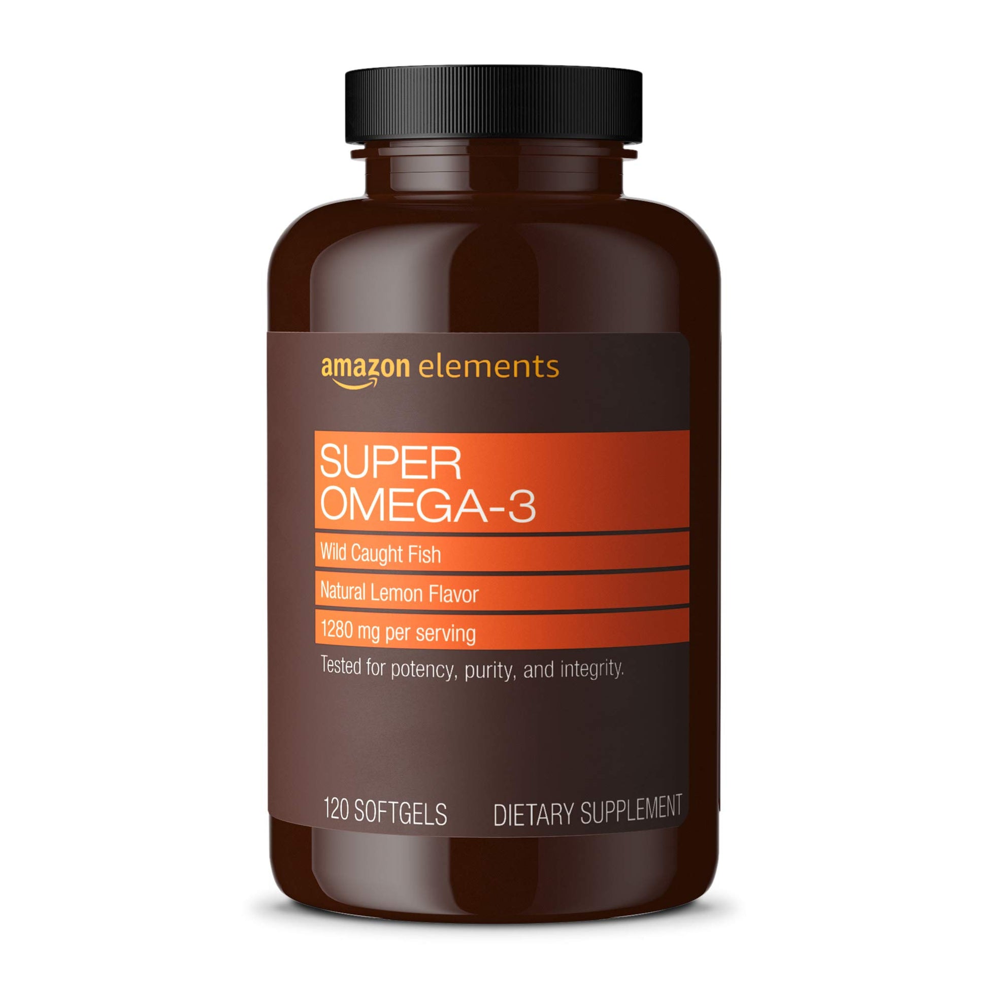 botella de super omega-3 120 cápsulas