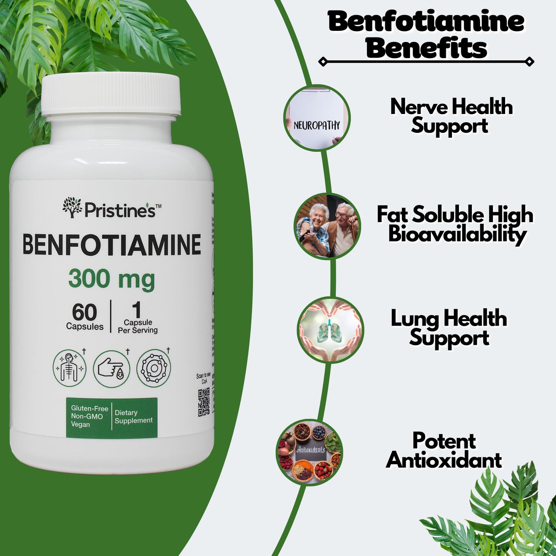 botella suplemento benfotiamina vitamina b1 alta biodisponibilidad
