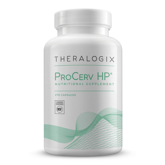 Botella de suplemento Theralogix ProCerv HP, multivitamínico alta potencia
