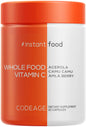Botella suplemento vitamina c alimentos integrales Codeage