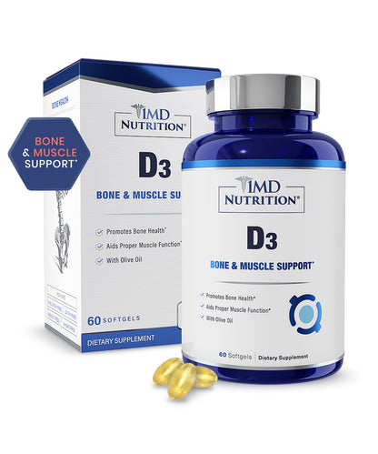 Botella suplemento vitamina d3 5000 ui 1md nutrition