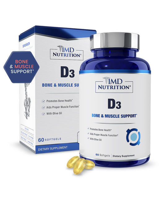 Botella suplemento vitamina d3 5000 ui 1md nutrition