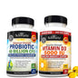 Botella suplemento vitamina D3 y probióticos BioSchwartz