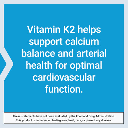 Botella suplemento vitamina k2 90 cápsulas sin gluten