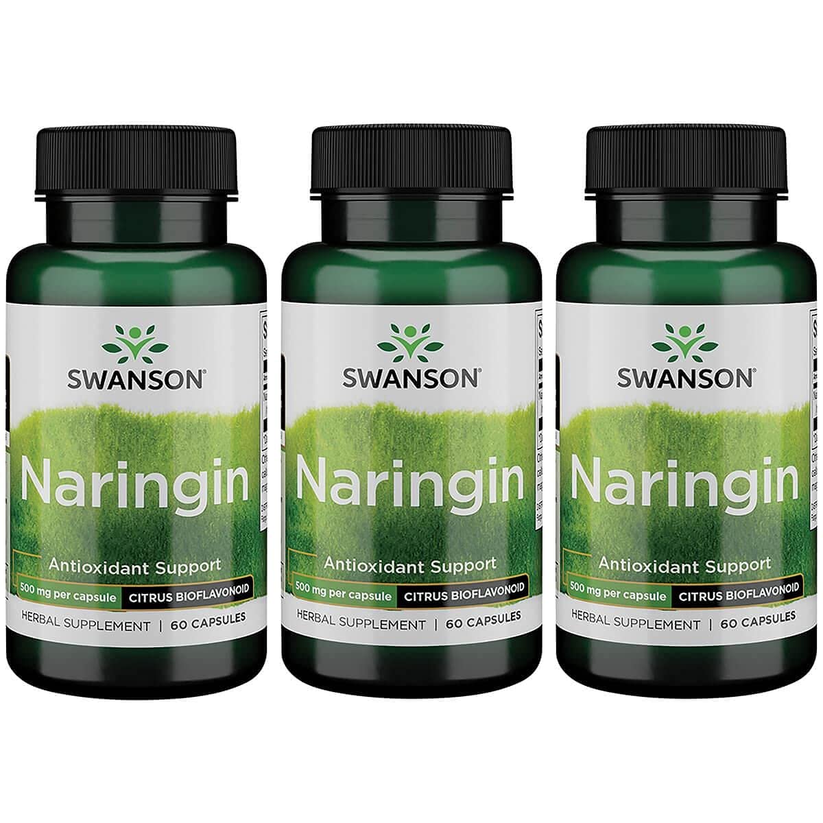 Botella Swanson naringina 500mg cápsulas suplemento antioxidante