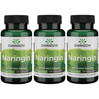 Botella Swanson naringina 500mg cápsulas suplemento antioxidante