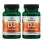 Botella Swanson Vitamina D3 250 cápsulas blandas paquete doble