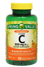 Botella tabletas vitamina c disolución rápida Spring Valley