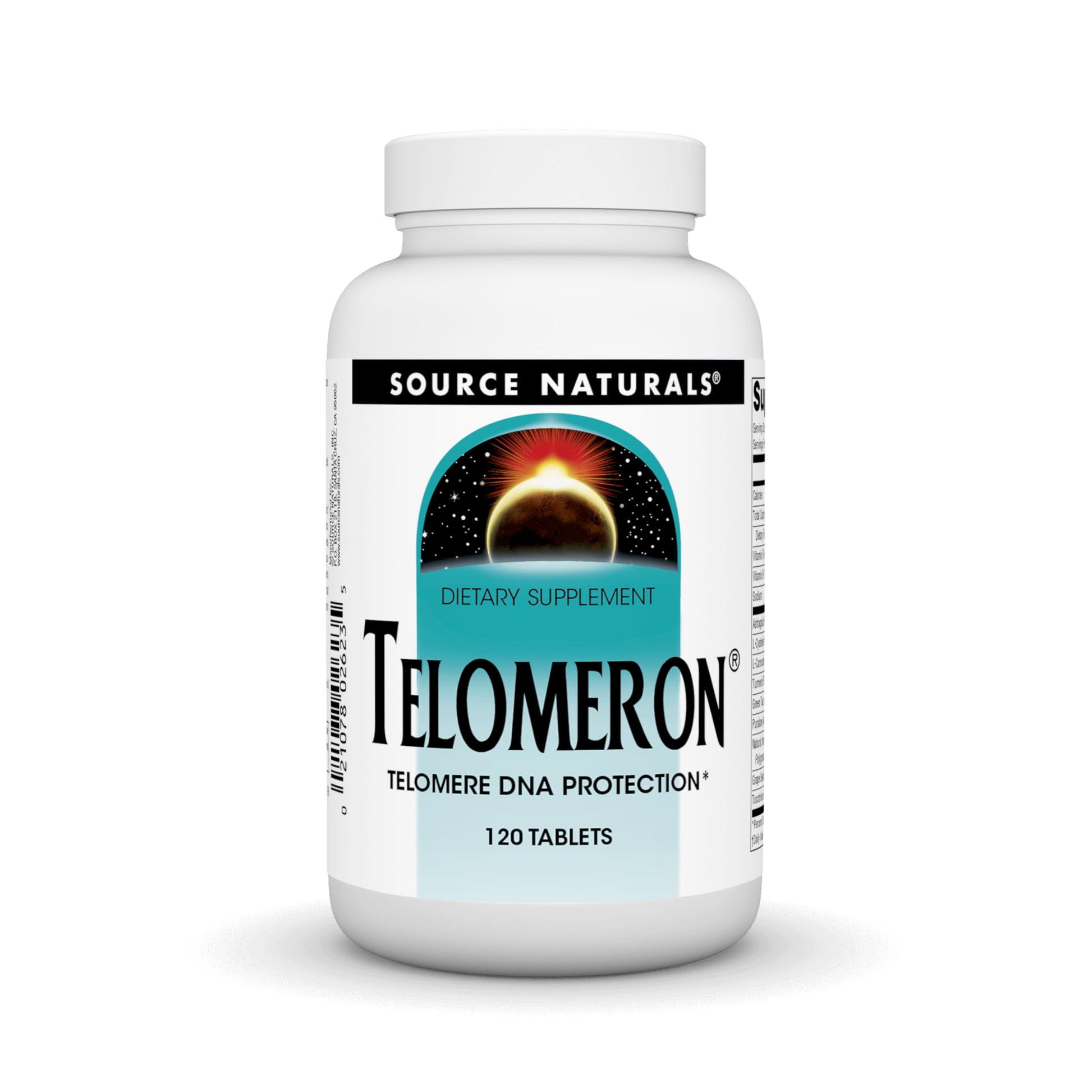 botella de Telomeron de Source Naturals - suplemento celular de ADN
