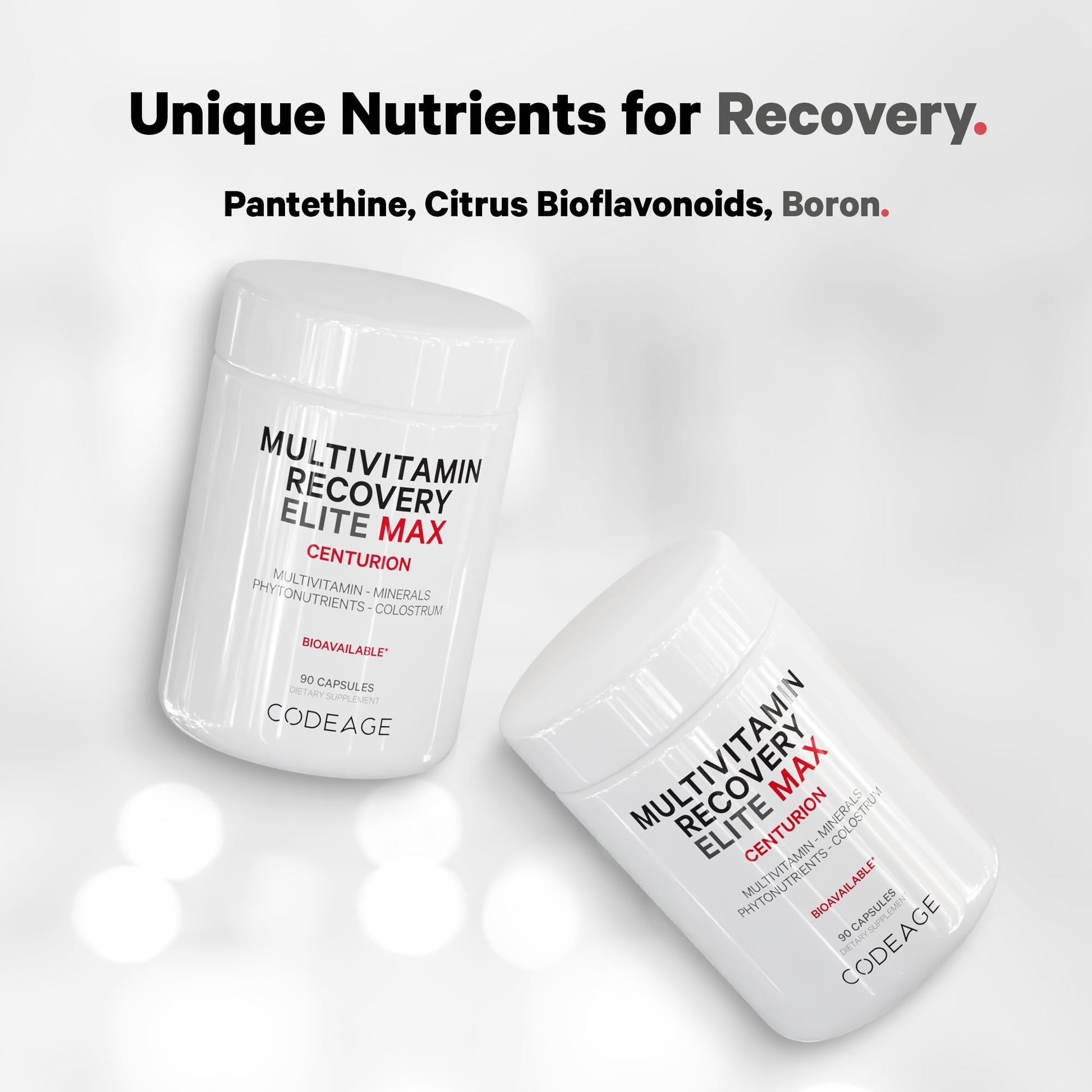 Botella trasera de Codeage Multivitamin