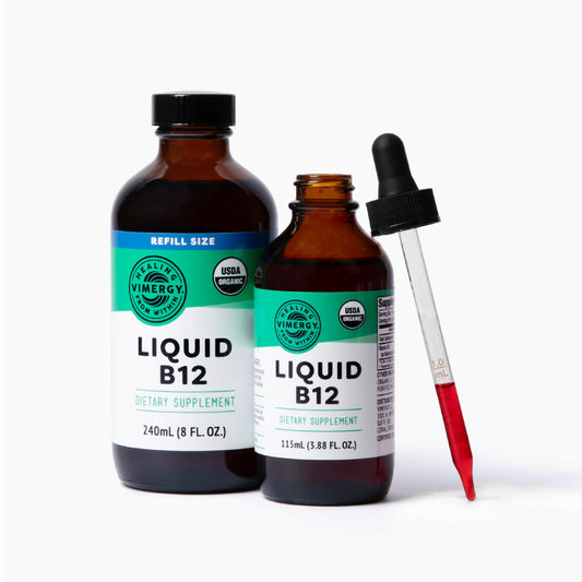 Botella Vimergy Líquido B12 115 ml para energía y salud