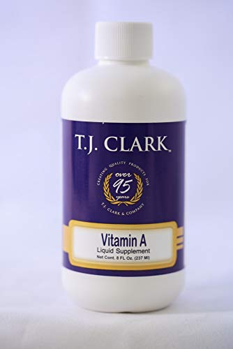 Botella Vitamina A líquida T.J. Clark 5000 UI 8 fl oz